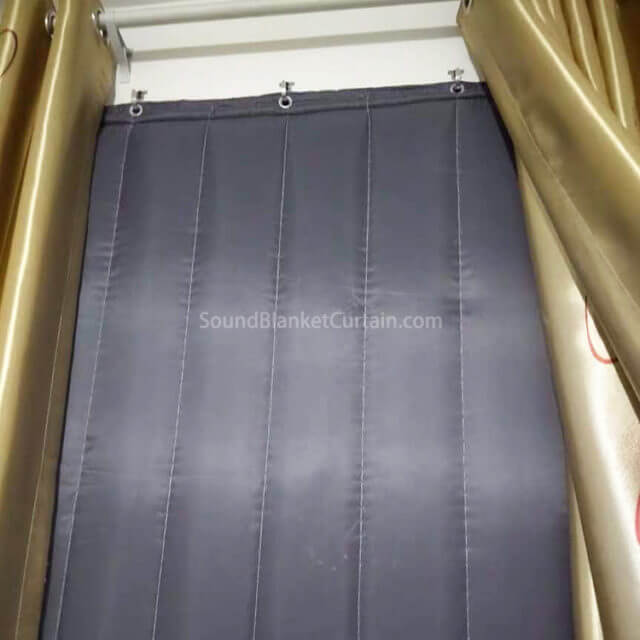 Heavy Acoustic Curtains Material Supplier Heavy Sound Blocking Curtains Wholesale