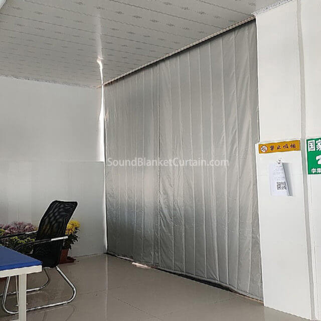 Heavy Duty Curtains for Soundproofing Factory Heavy Insulated Curtains to Block Sound
