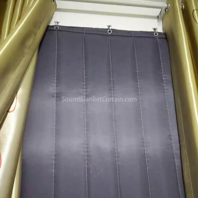 Moving Blankets with Grommets Soundproofing with Moving Blankets Moving Blanket Grommets