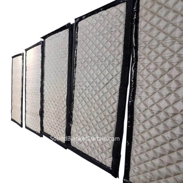 Sound Absorbing Drapes Sound Insulating Drapes Sound Control Thick Drapes to Absorb Sound